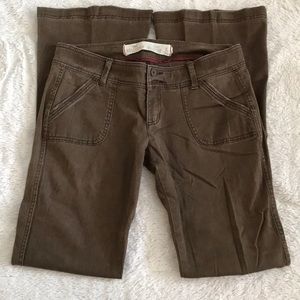 Hollister brown khakis